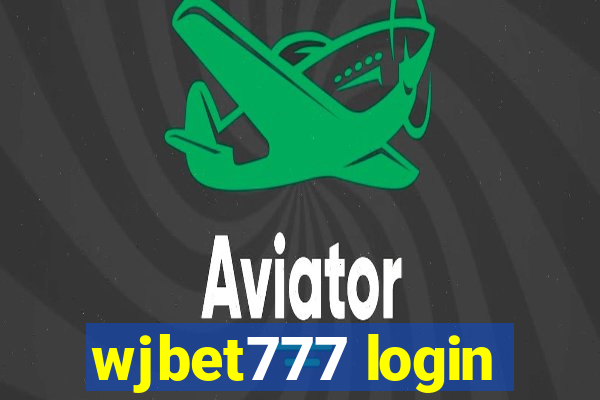 wjbet777 login